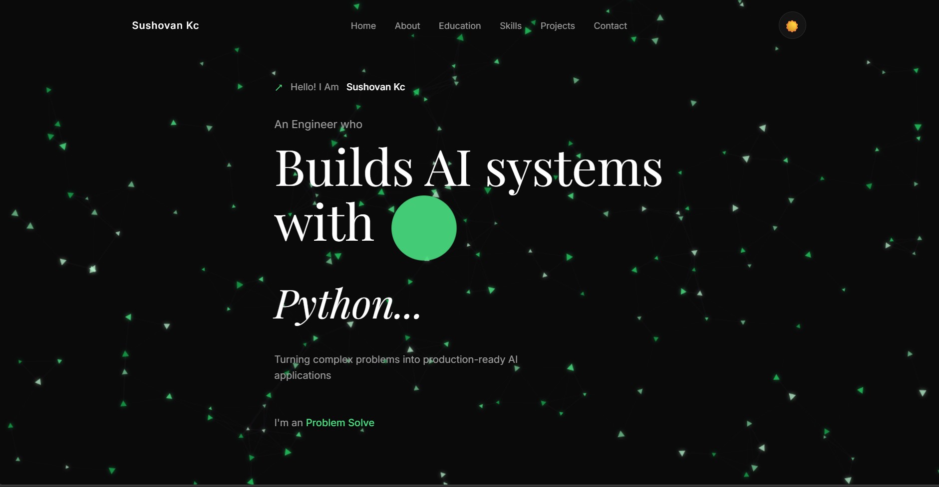 Portfolio Website Project